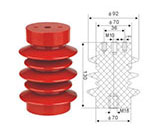 ZJ-10Q支柱絕緣子(ZJ-10Q 75×130)